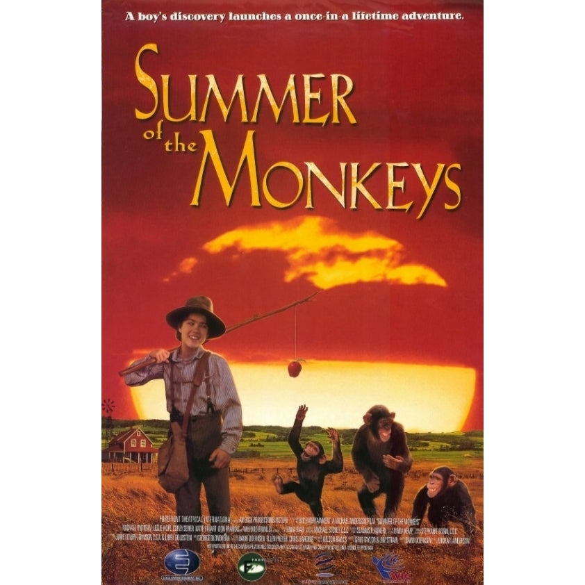 Summer of the Monkeys Movie Poster (11 x 17) - Item MOVGE0227 Image 1