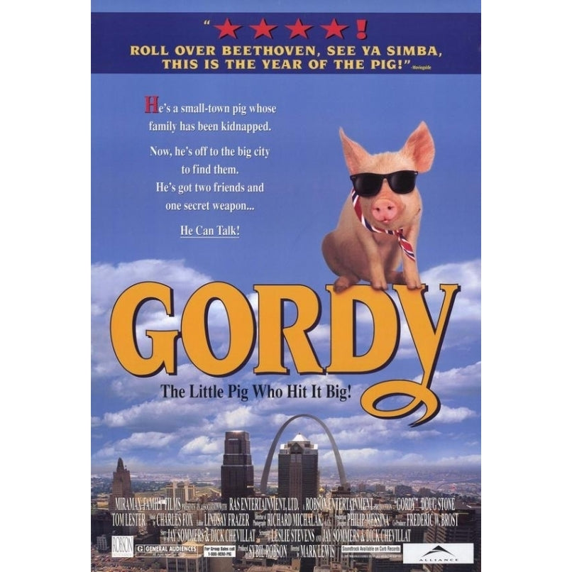 Gordy Movie Poster (11 x 17) - Item MOVGE3978 Image 1