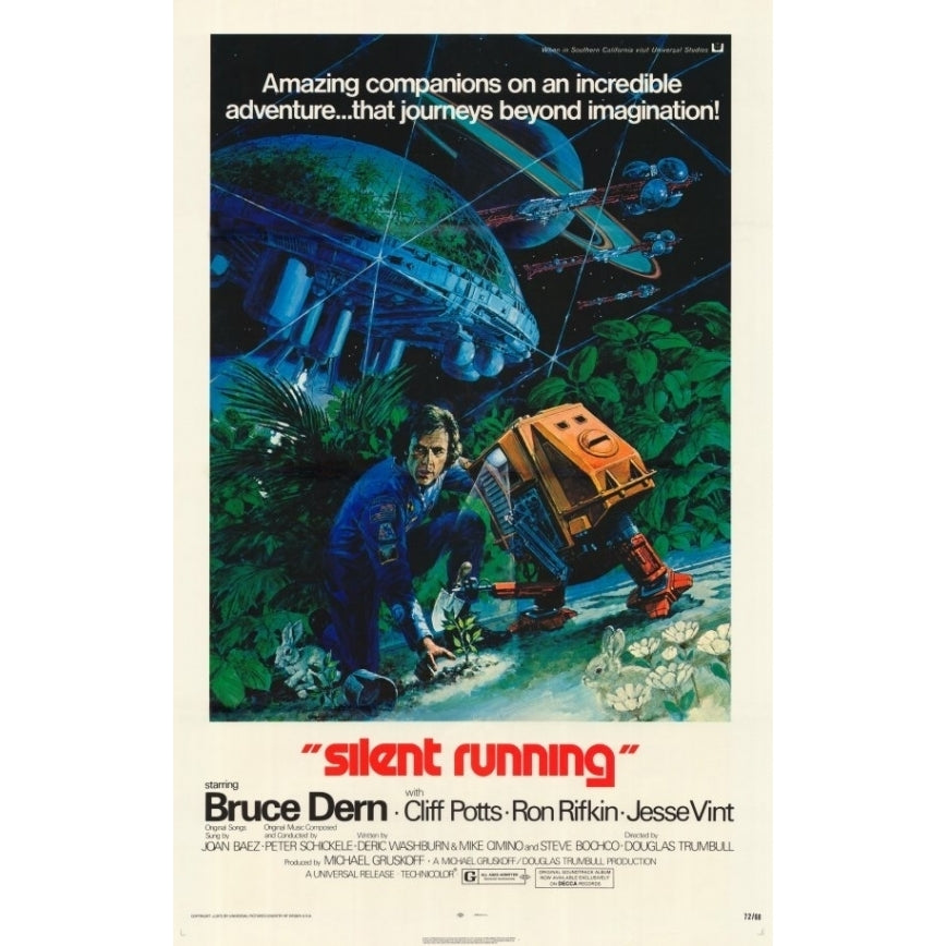 Silent Running Movie Poster (11 x 17) - Item MOVGE5193 Image 1