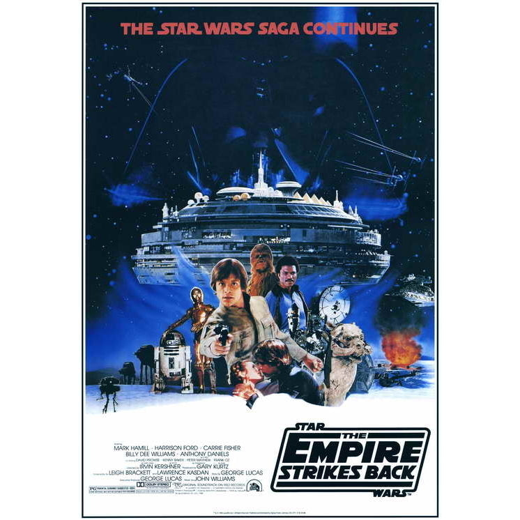 The Empire Strikes Back Movie Poster Print (11 x 17) - Item MOVGE6178 Image 1