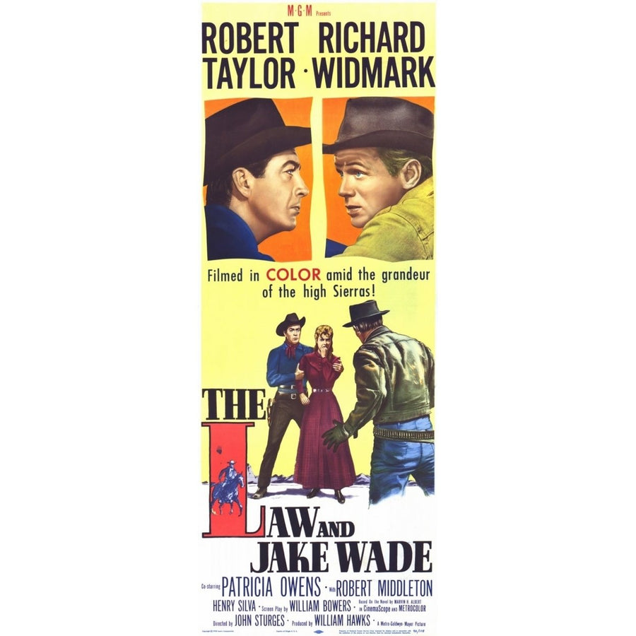 The Law and Jake Wade Movie Poster (11 x 17) - Item MOVGE7657 Image 1