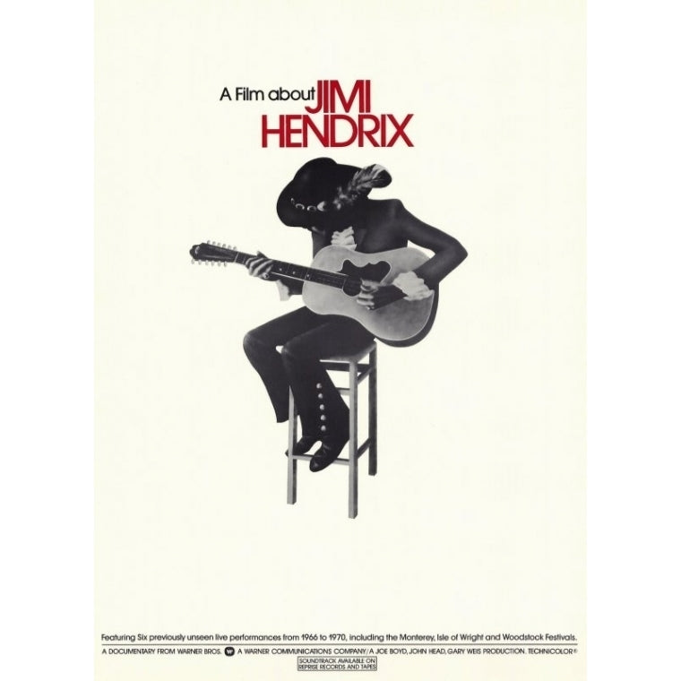 Film About Jimi Hendrix A Movie Poster (11 x 17) - Item MOVGE7649 Image 1