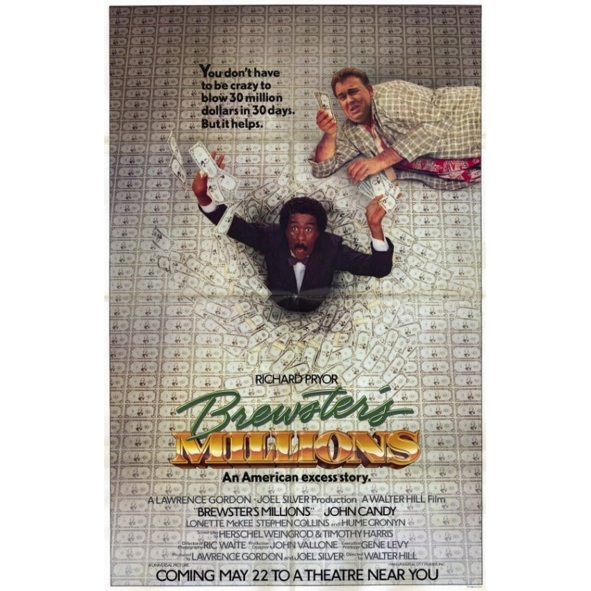 Brewsters Millions Movie Poster (11 x 17) - Item MOVGE9653 Image 1