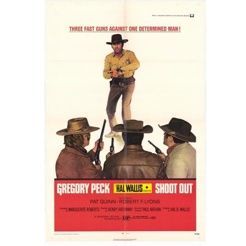 Shoot Out Movie Poster (11 x 17) - Item MOVGF0053 Image 1