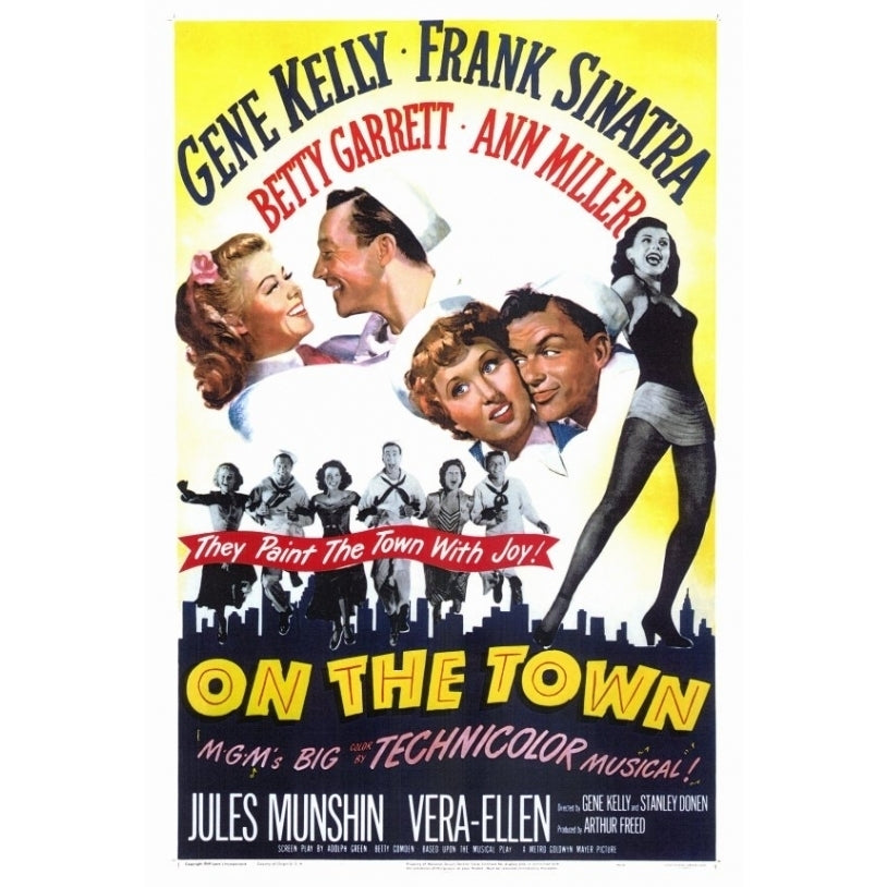 On the Town Movie Poster Print (27 x 40) - Item MOVGF0184 Image 1