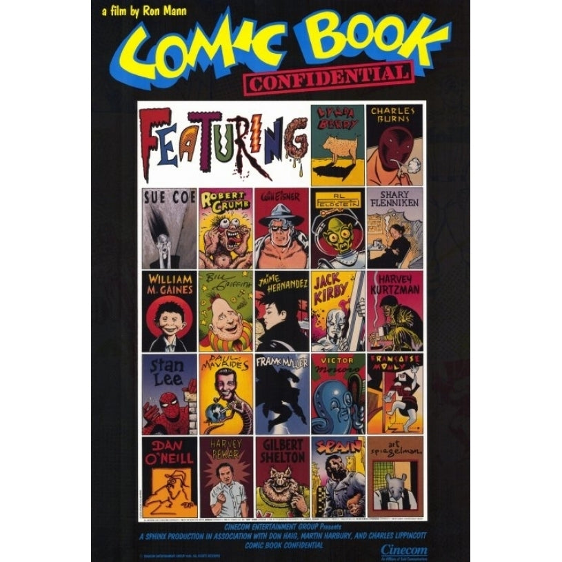 Comic Book Confidential Movie Poster Print (27 x 40) - Item MOVGF0295 Image 1