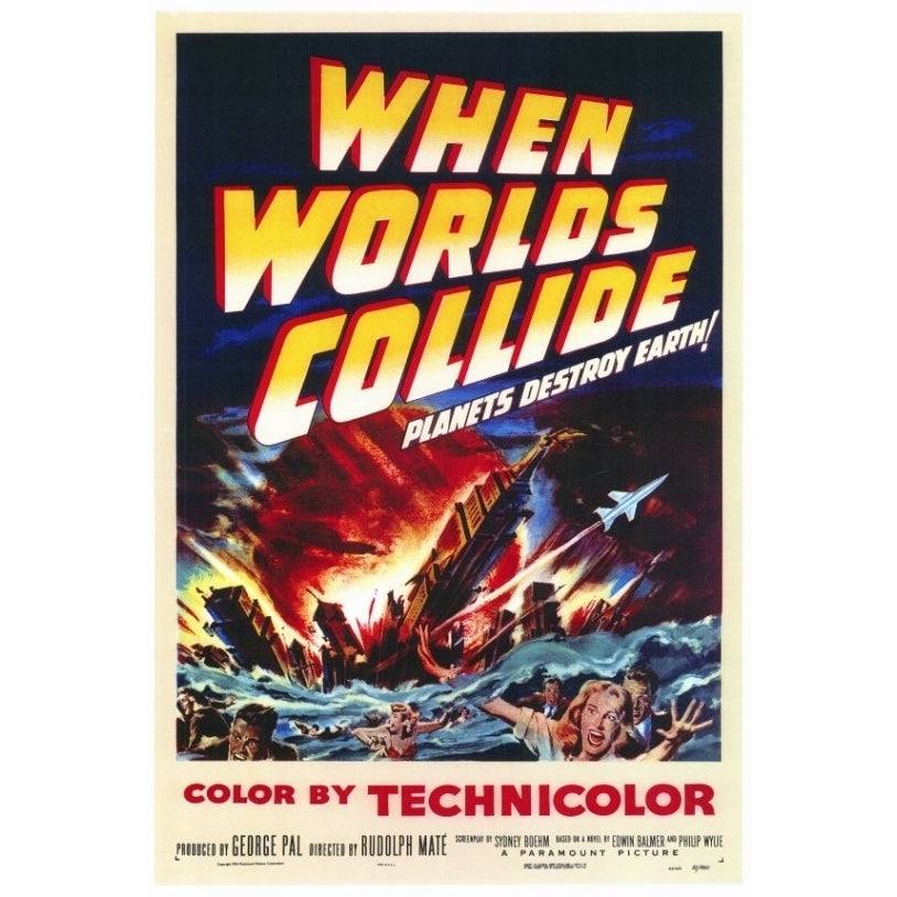 When Worlds Collide Movie Poster Print (27 x 40) - Item MOVGF0189 Image 1