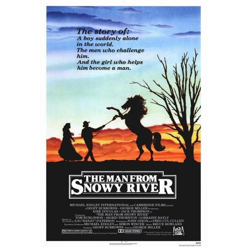 Man from Snowy River The Movie Poster Print (27 x 40) - Item MOVGF0323 Image 1