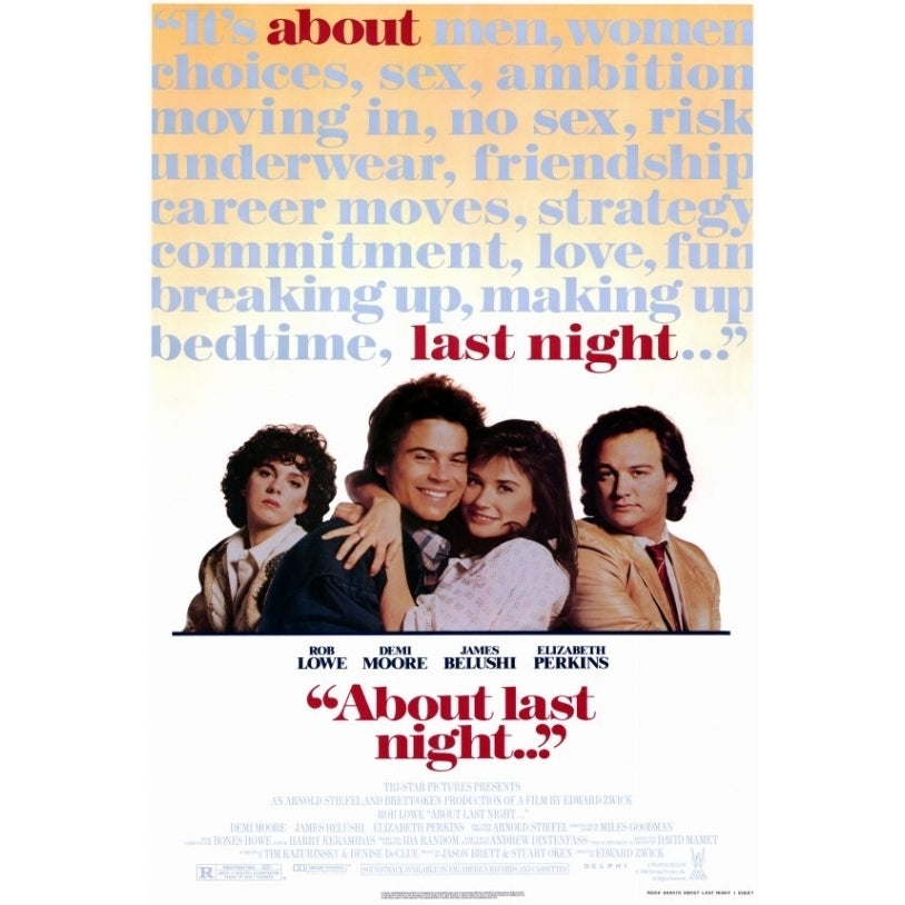 About Last Night. . . Movie Poster Print (27 x 40) - Item MOVGF0397 Image 1