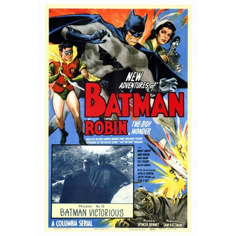 Batman and Robin Movie Poster Print (27 x 40) - Item MOVGF1178 Image 1