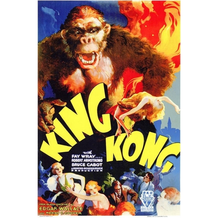 King Kong Movie Poster Print (27 x 40) - Item MOVGF1179 Image 1