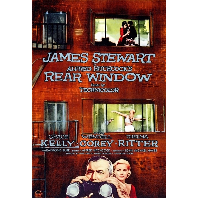 Rear Window Movie Poster Print (27 x 40) - Item MOVGF1185 Image 1