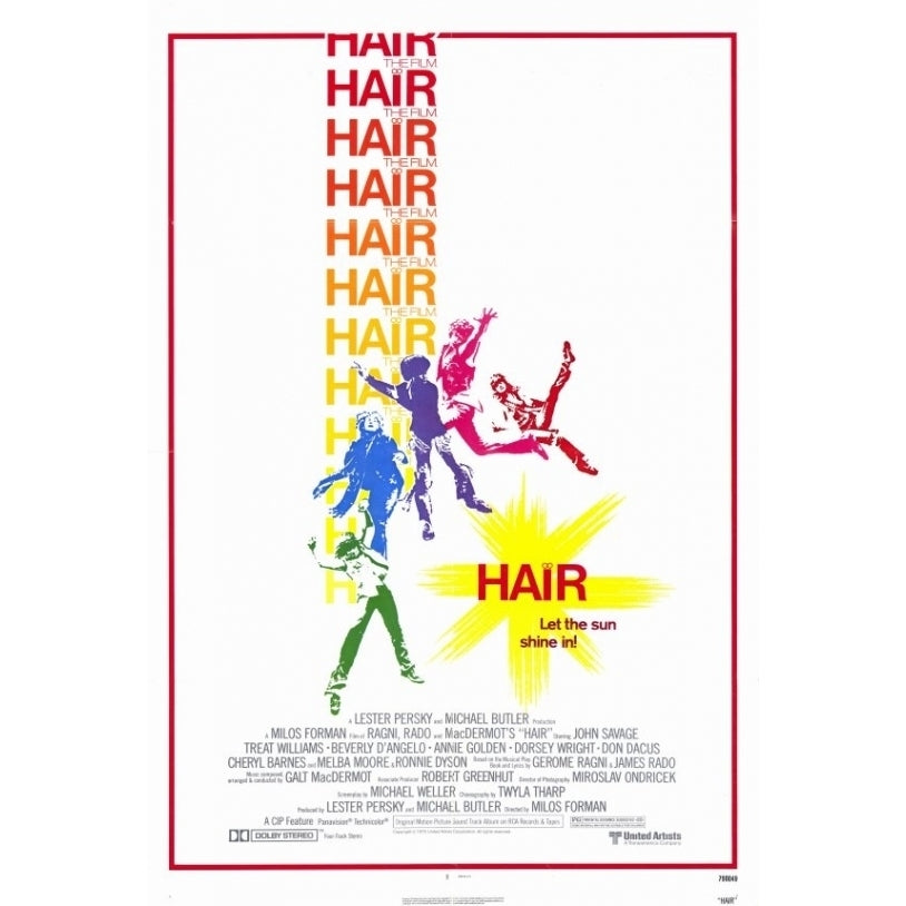 Hair Movie Poster Print (27 x 40) - Item MOVGF1327 Image 1