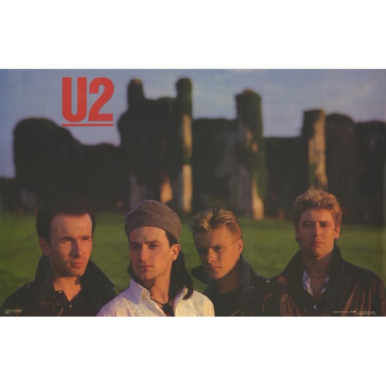 U2 Movie Poster Print (11 x 17) - Item MOVGF1613 Image 1