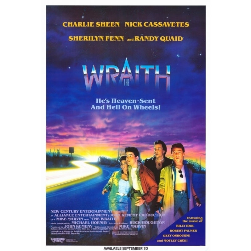 The Wraith Movie Poster Print (27 x 40) - Item MOVGF1971 Image 1