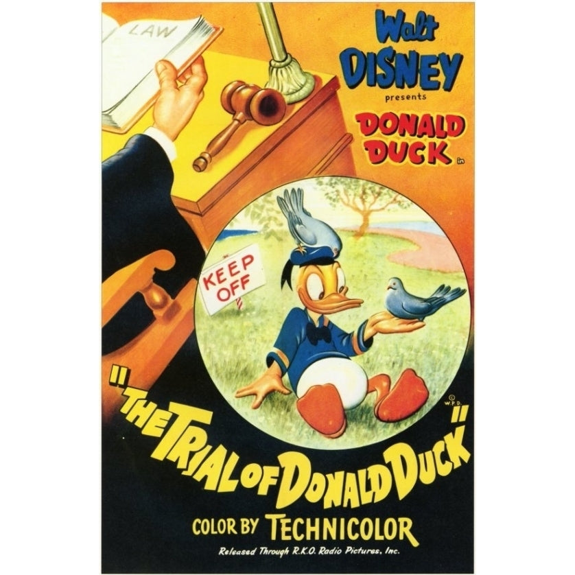 The Trial of Donald Duck Movie Poster (11 x 17) - Item MOVGF2012 Image 1