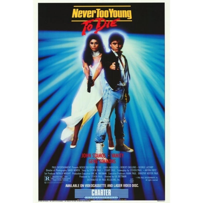 Never Too Young to Die Movie Poster Print (27 x 40) - Item MOVGF1976 Image 1