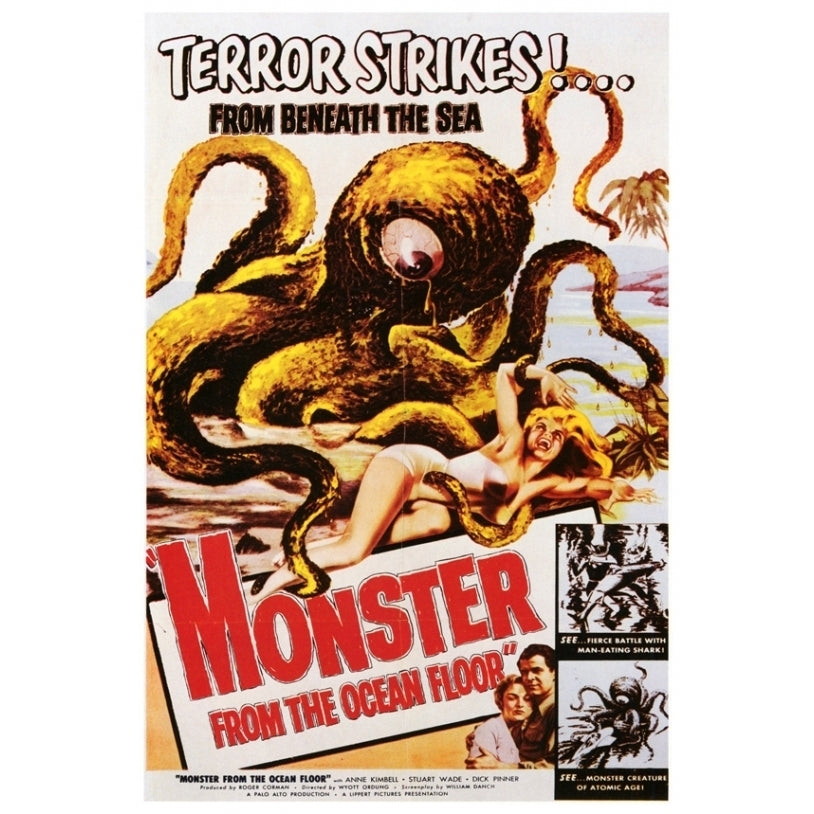 Monster From the Ocean Floor Movie Poster Print (27 x 40) - Item MOVGF2292 Image 1