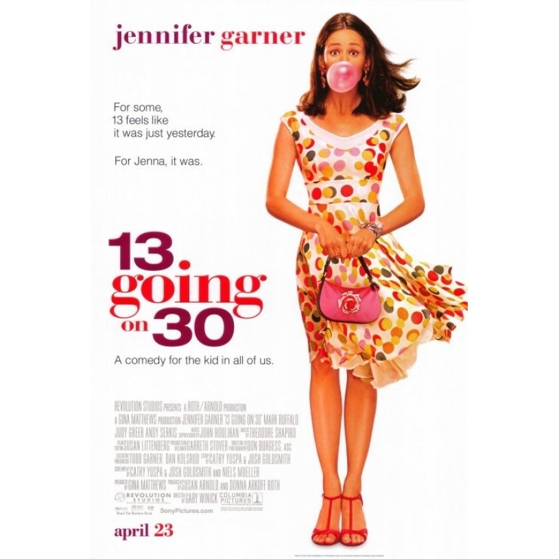 13 Going On 30 Movie Poster Print (27 x 40) - Item MOVGF2205 Image 1