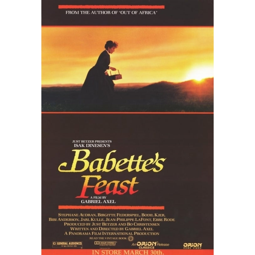 Babettes Feast Movie Poster Print (27 x 40) - Item MOVGF2388 Image 1