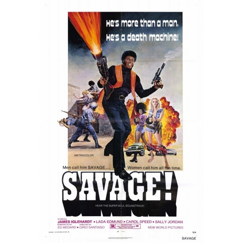 Savage! Movie Poster Print (27 x 40) - Item MOVGF2425 Image 1