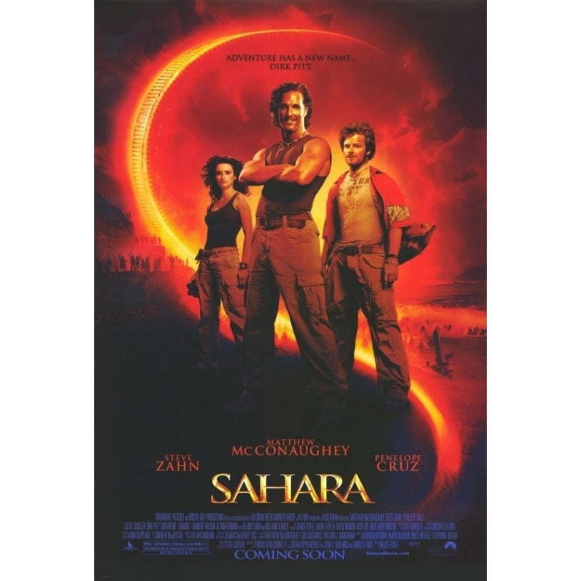 Sahara Movie Poster Print (27 x 40) - Item MOVGF2438 Image 1