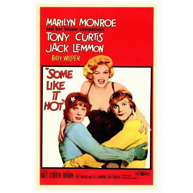 Some Like It Hot Movie Poster Print (27 x 40) - Item MOVGF3183 Image 1