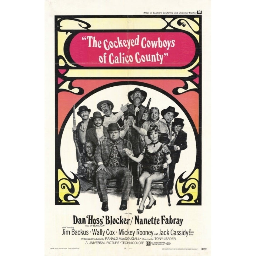 Cockeyed Cowboys of Calico County Movie Poster (11 x 17) - Item MOVGF3191 Image 1