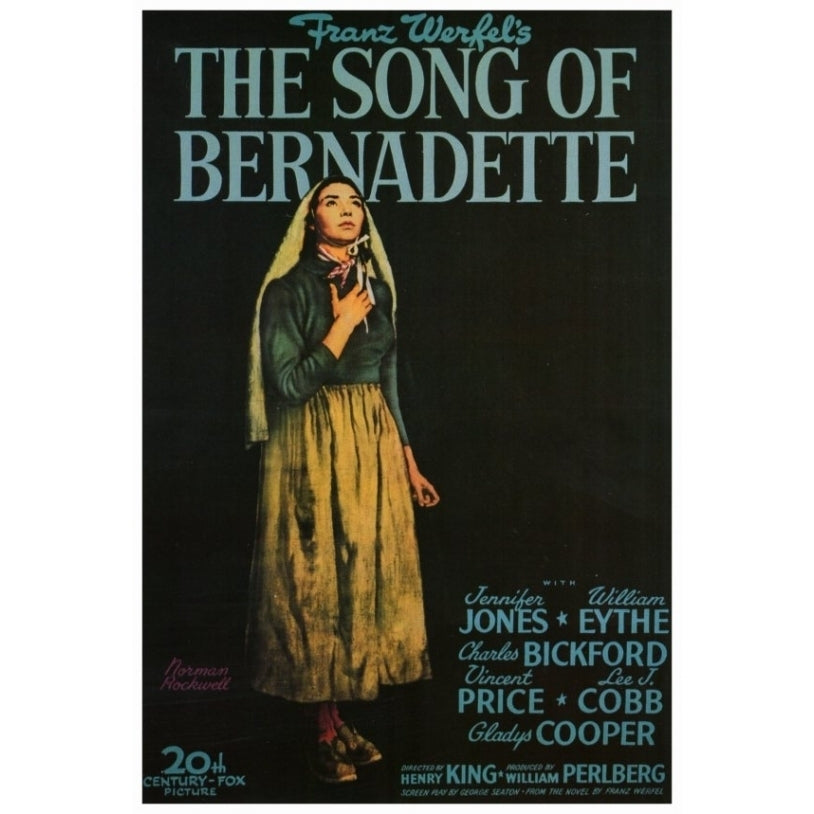 The Song of Bernadette Movie Poster Print (27 x 40) - Item MOVGF3348 Image 1