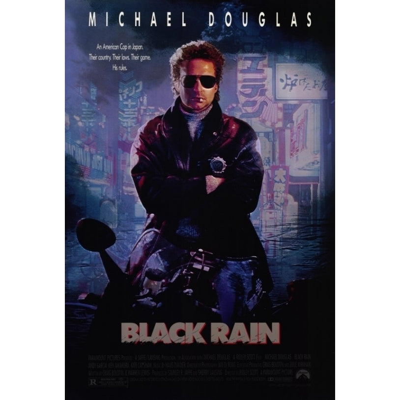 Black Rain Movie Poster Print (27 x 40) - Item MOVGF3317 Image 1