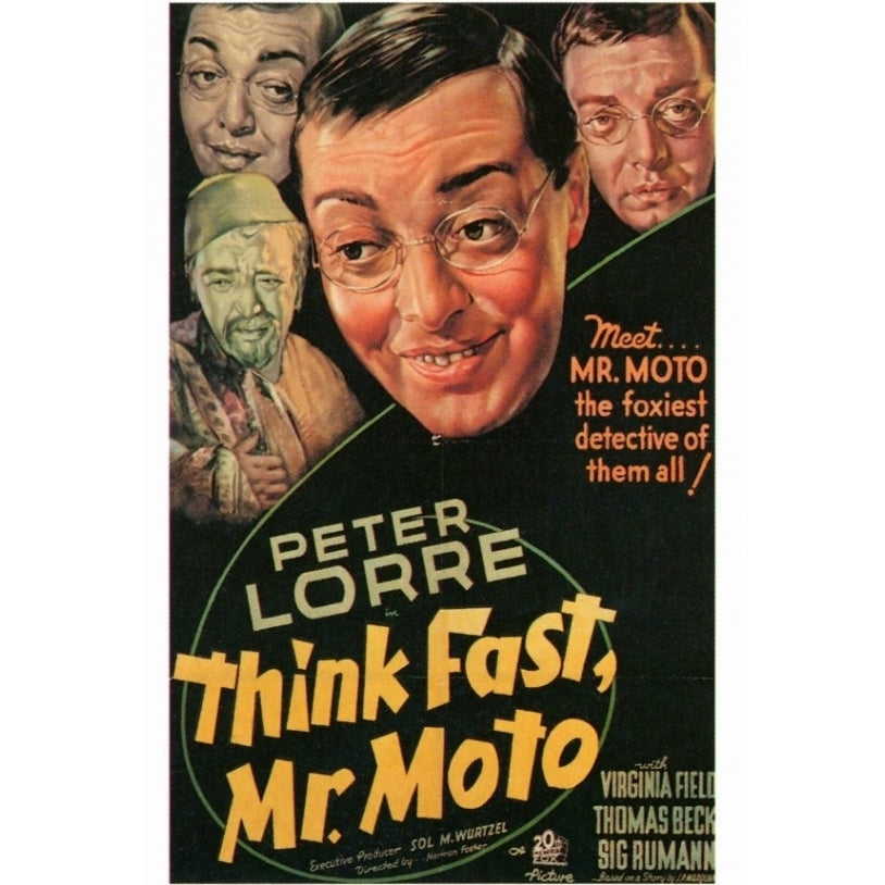 Think Fast Mr. Moto Movie Poster Print (27 x 40) - Item MOVGF3329 Image 1