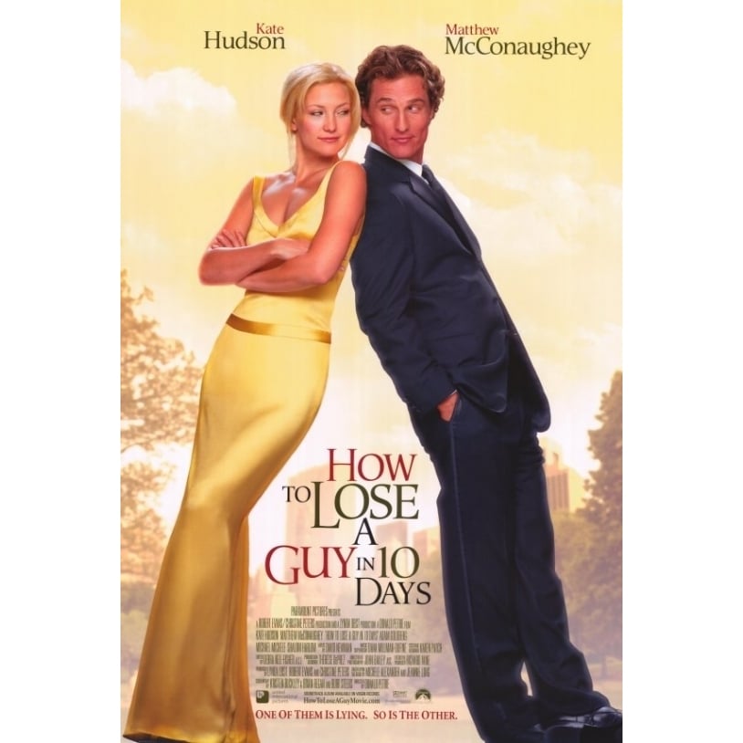 How to Lose a Guy in 10 Days Movie Poster Print (27 x 40) - Item MOVGF3400 Image 1