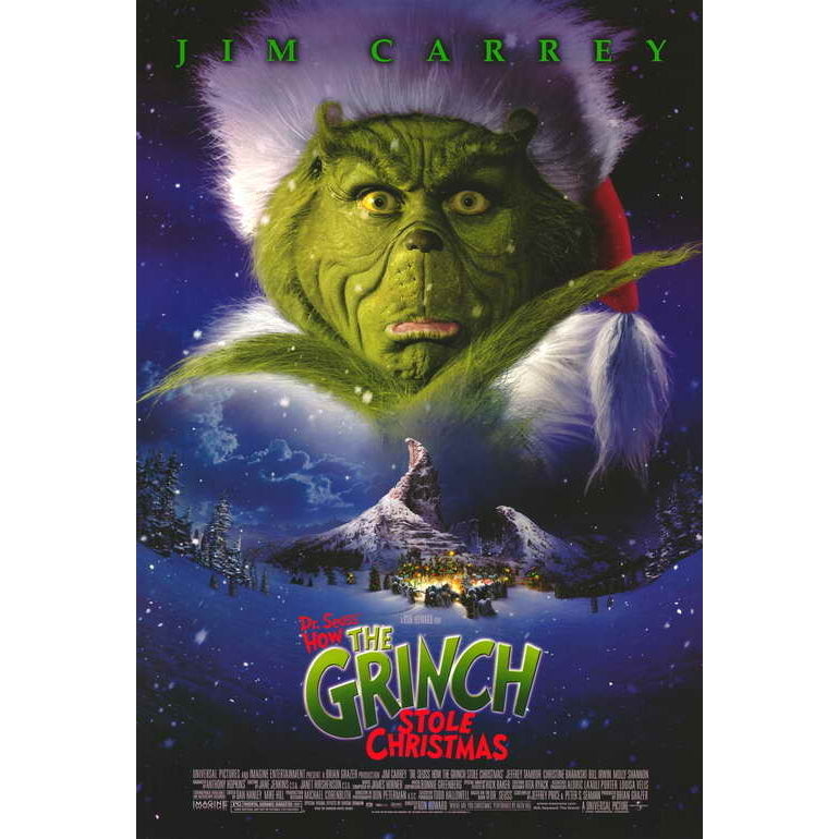 Dr. Seuss How the Grinch Stole Christmas Movie Poster Print (27 x 40) - Item MOVGF3447 Image 1