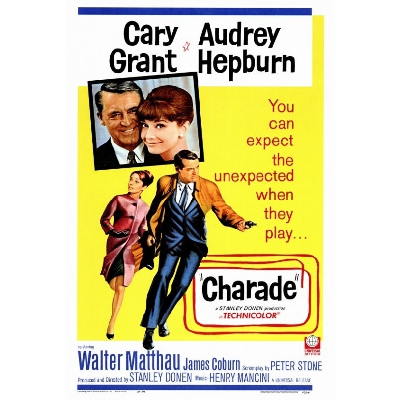 Charade Movie Poster Print (27 x 40) - Item MOVGF4183 Image 1