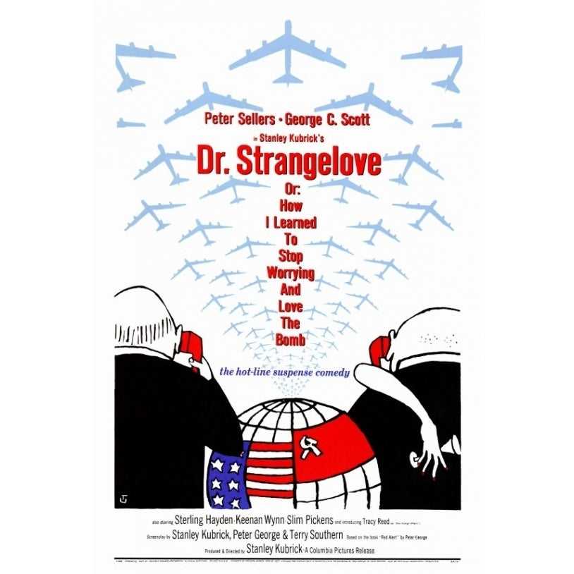 Dr. Strangelove or: How I Learned to Stop Worrying and Love the Bomb Movie Poster Print (27 x 40) - Item MOVGF4186 Image 1