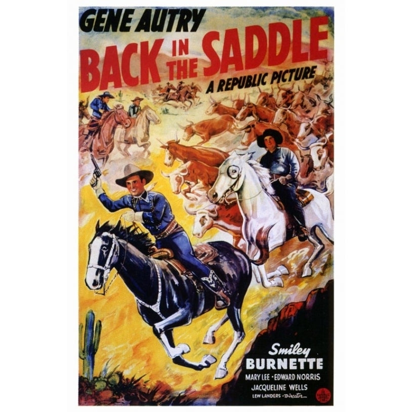 Back in the Saddle Movie Poster Print (27 x 40) - Item MOVGF4347 Image 1