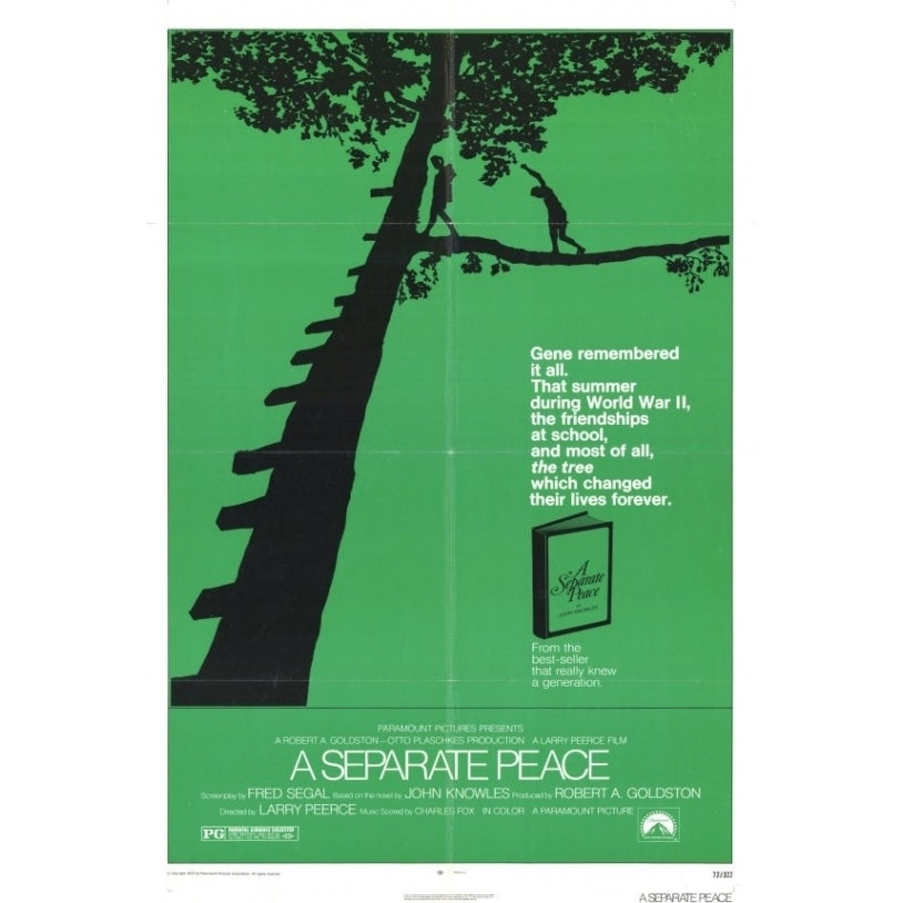 A Separate Peace Movie Poster Print (27 x 40) - Item MOVGF4373 Image 1