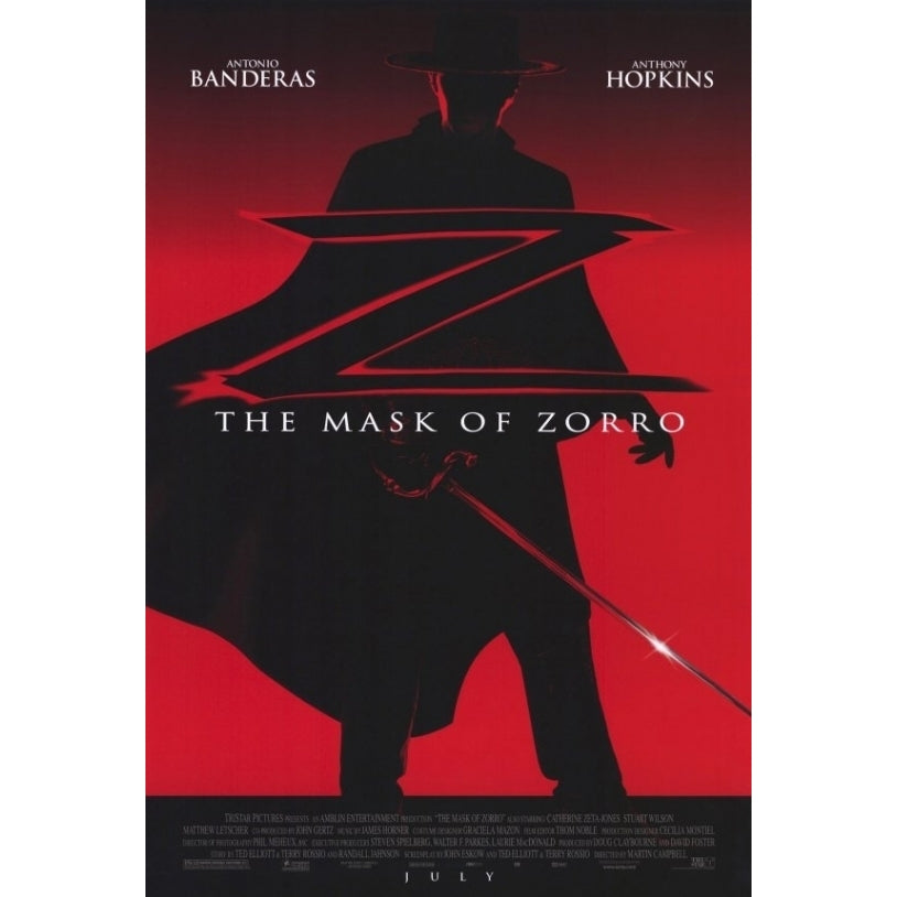 The Mask of Zorro Movie Poster Print (27 x 40) - Item MOVGF4386 Image 1