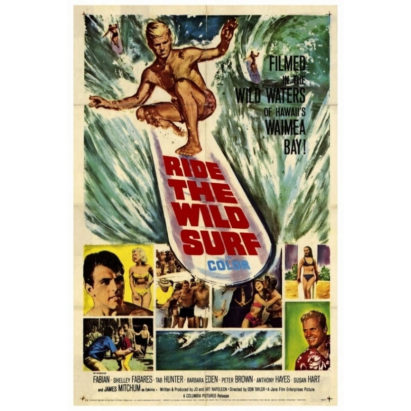 Ride the Wild Surf Movie Poster Print (27 x 40) - Item MOVGF4414 Image 1