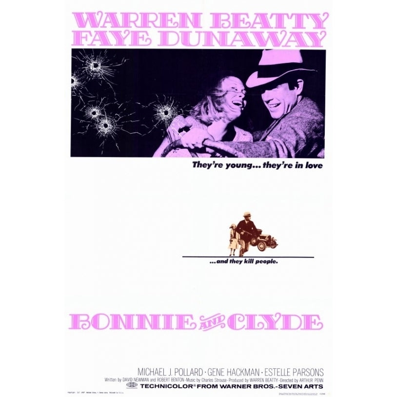 Bonnie and Clyde Movie Poster Print (27 x 40) - Item MOVGF5181 Image 1