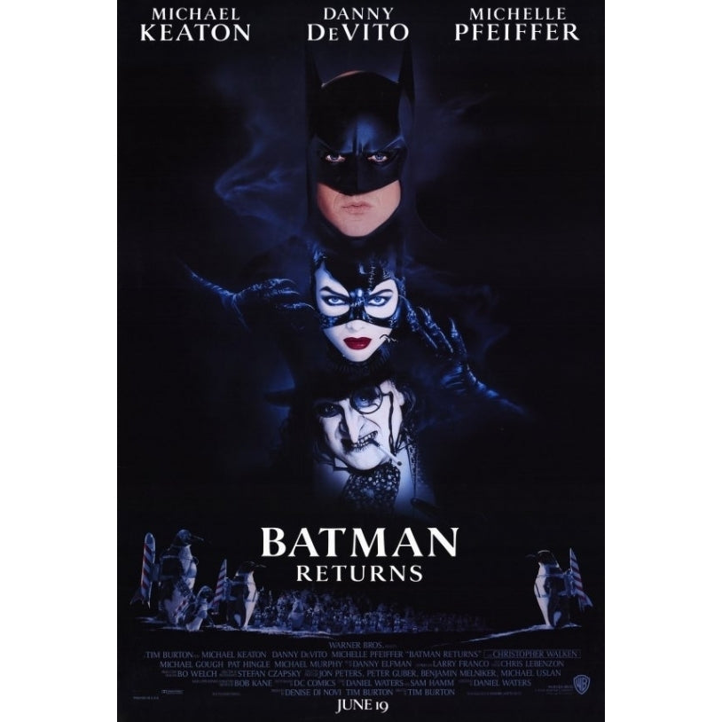 Batman Returns Movie Poster Print (27 x 40) - Item MOVGF5288 Image 1