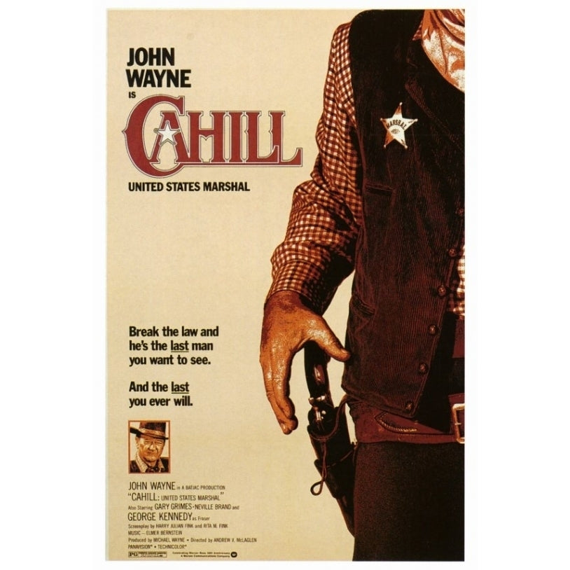 Cahill U.S. Marshal Movie Poster Print (27 x 40) - Item MOVGF5298 Image 1