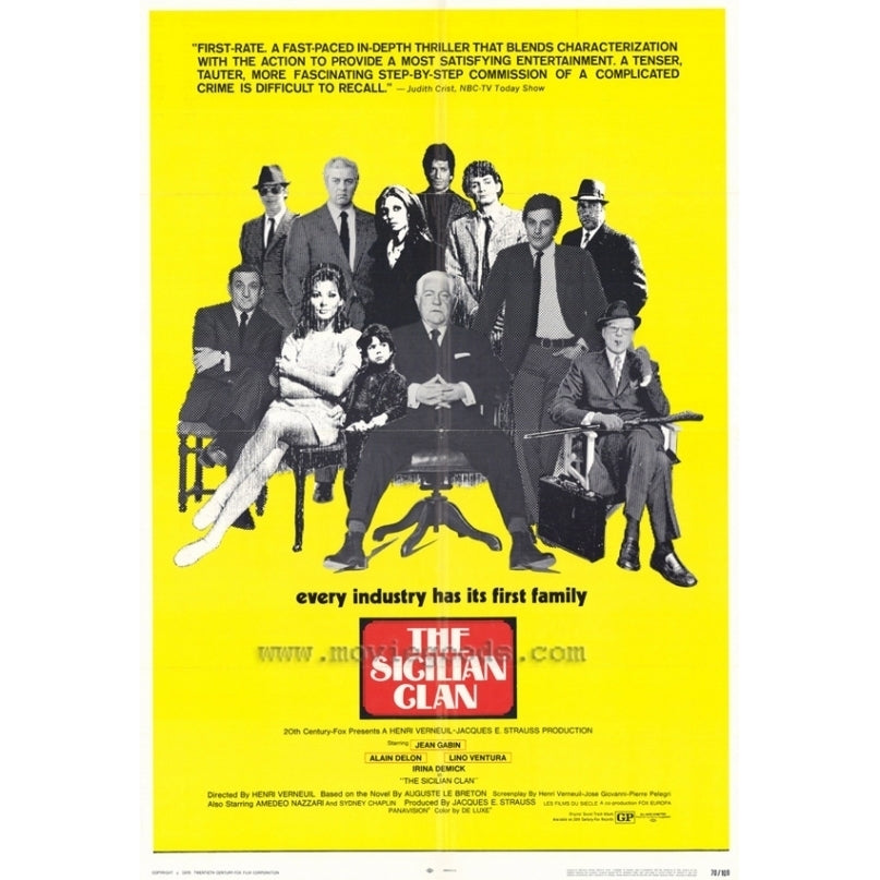 The Sicilian Clan Movie Poster Print (27 x 40) - Item MOVGF5388 Image 1