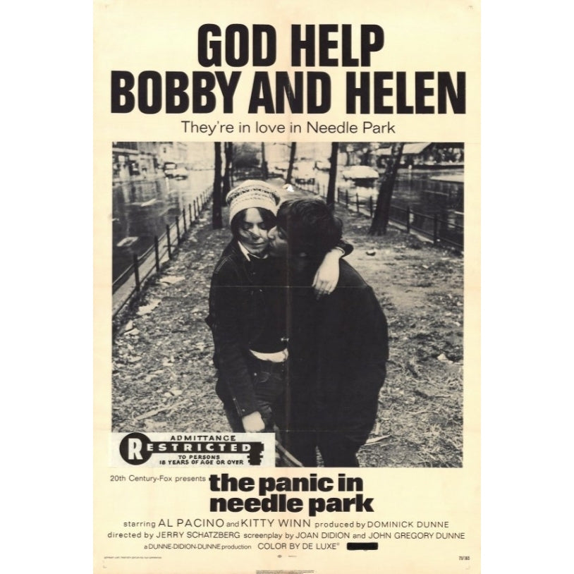 The Panic in Needle Park Movie Poster Print (27 x 40) - Item MOVGF5413 Image 1