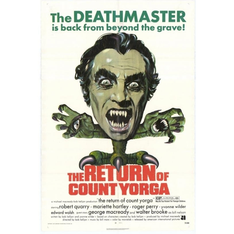 The Return of Count Yorga Movie Poster (11 x 17) - Item MOVGF6199 Image 1