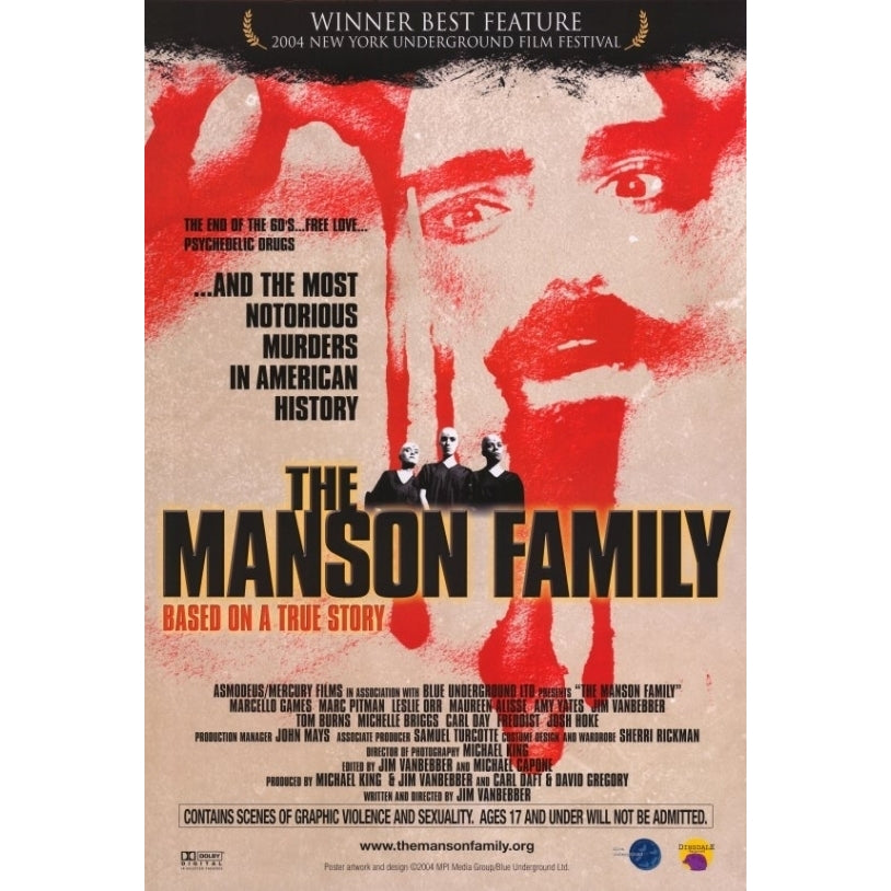 The Manson Family Movie Poster Print (27 x 40) - Item MOVGF5841 Image 1