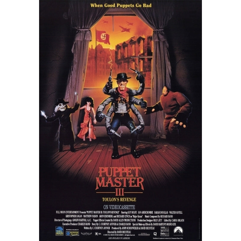 Puppet Master 3: Toulons Revenge Movie Poster Print (27 x 40) - Item MOVGF6375 Image 1