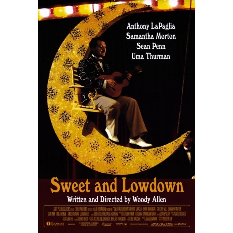 Sweet and Lowdown Movie Poster Print (27 x 40) - Item MOVGF6416 Image 1