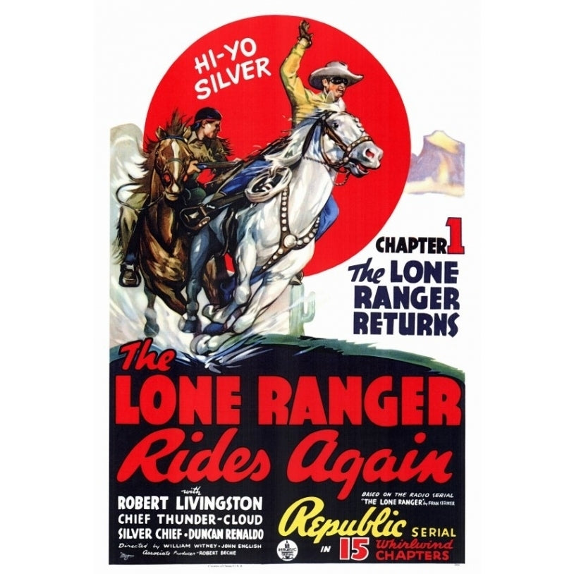 The Lone Ranger Rides Again Movie Poster Print (27 x 40) - Item MOVGF7176 Image 1