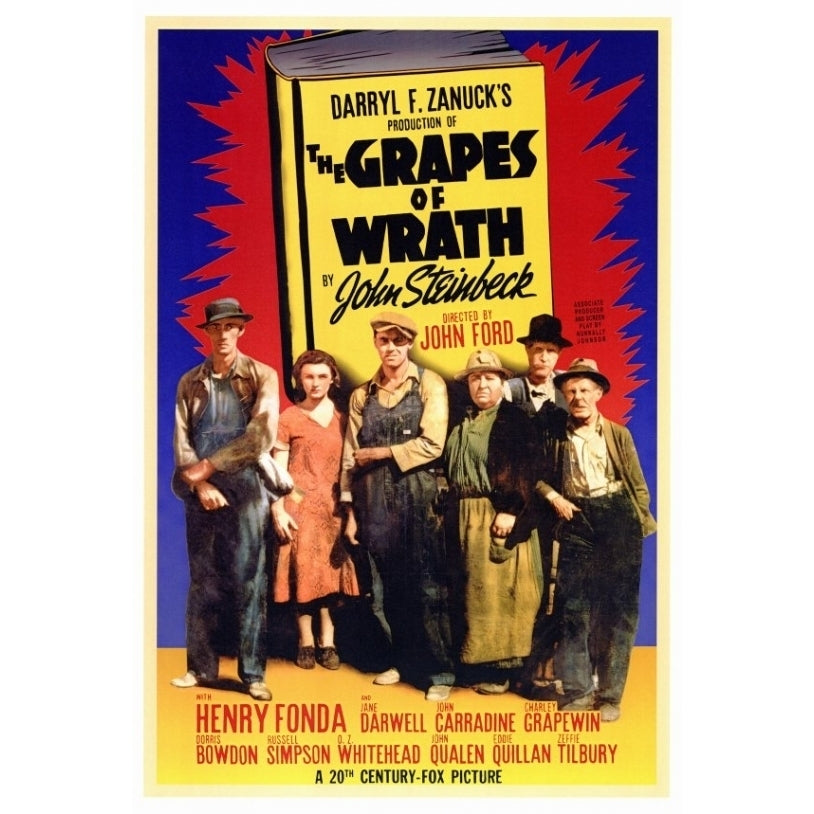 The Grapes of Wrath Movie Poster Print (27 x 40) - Item MOVGF7179 Image 1